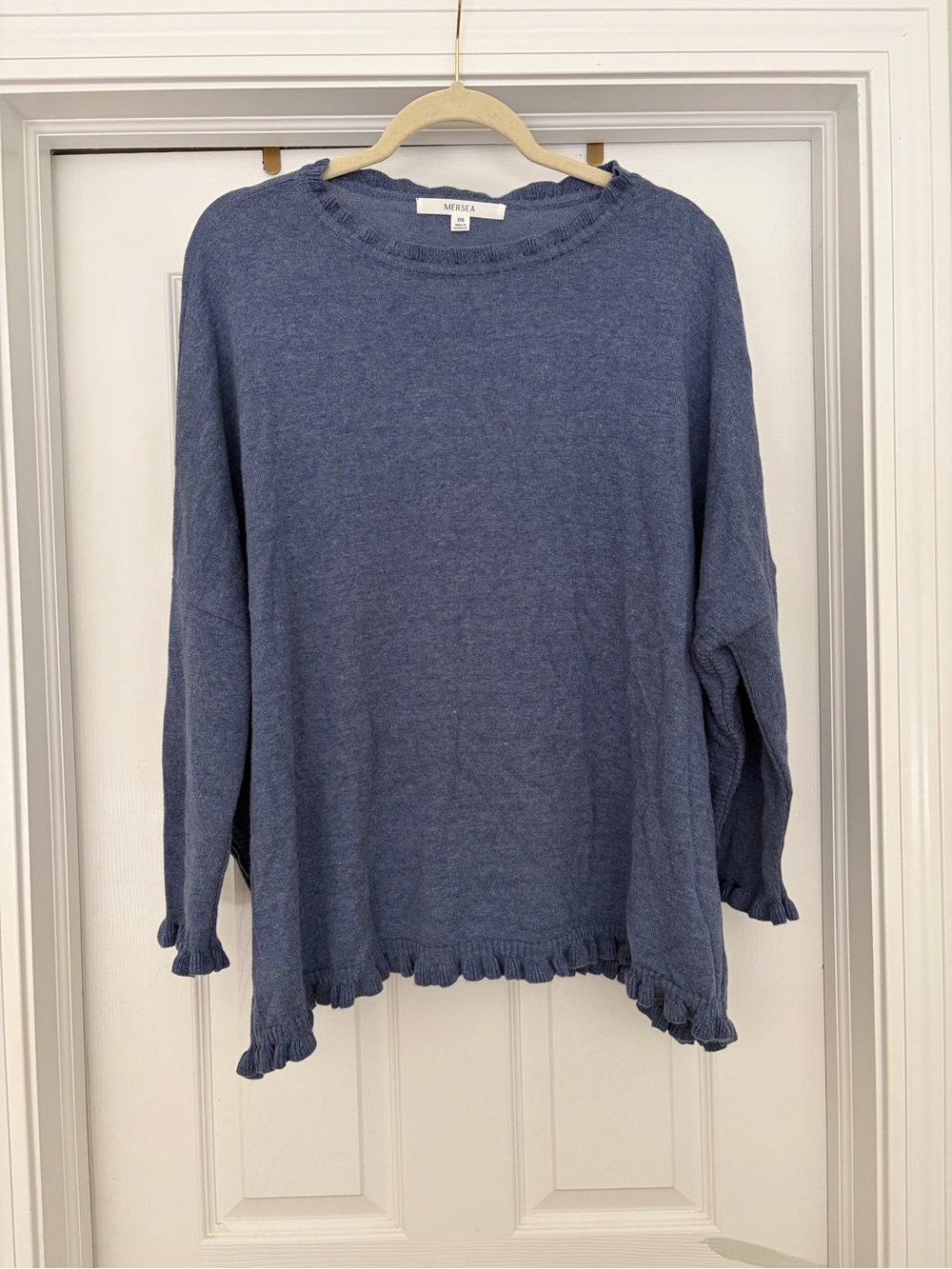 Mersea ruffle Catalina sweater. Never worn.